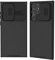 XTCASE Coque pour Samsung Galaxy S23 Ultra 5G, Protection Caméra Étui avec Ultra Mince Coulisse Cache Objectif, Plastique Dur Housse Arrière Anti-Rayures Antidérapant - Noir