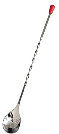 Rattleware 11 Twist Spoon - Stainless Steel Bar Spoon - Long Handle Twisted Mixing Spoon for Bartenders and Coffee Enthusiasts