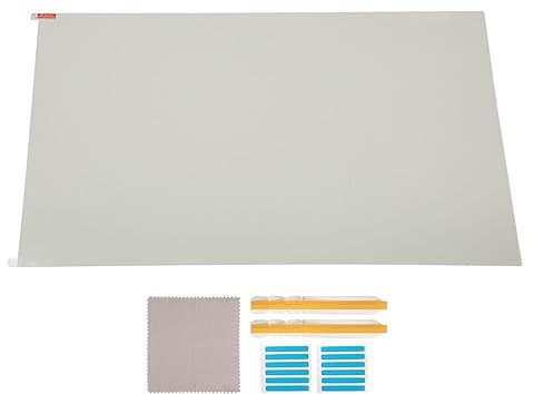 ciciglow Protector de Pantalla con Bloqueo de Luz Azul de 24 Pulgadas, Película de Filtro de Protección Ocular Anti-UV, Protector de Pantalla de Computadora Antiarañazos Pet para Monitor