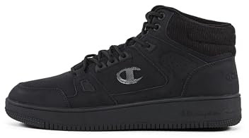 Champion Herren Rd18 Cord Mid Sneakers, Schwarz (KK001), 45 EU