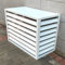 Cache Climatiseur Exterieur Aluminium, Couverture De Climatiseur, Clôture De Confidentialité Extérieur, Écran De Clôture For Climatiseur, Protection De Unité Extérieur Pour Pompe À Chaleur (Color : W
