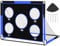 Gofady 2-in-1 Fußballtor für Kinder – Tragbares & Stabiles Fussballtore mit 5 Zielbereichen, Faltbares Design, Tragetasche, Garten, Park, Strand (Blau, 150 * 120 * 120cm)