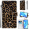 GENMORAL Compatible with iPhone 7/8/SE 2020 4.7 Inch Wallet Flip Leather Case,Leopard Pattern Cheetah Print, Soft Case TPU Protective Cover for Women Girls, Anti Scratch Phone Case + Touch Pen