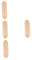 TOYANDONA 4 Stück DIY handbemaltes -Skateboard Skateboard Skateboard-Deck Element-Skateboard leeres Skateboarddeck leeres DIY-Skateboard Skateboarddeck selber Machen hölzern