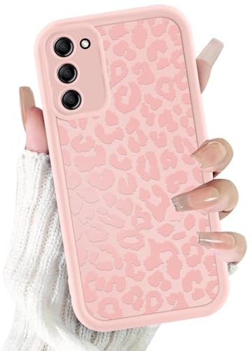ZhuoFan Coque pour Samsung S20 FE 5G/S20 Lite/S20 Fan Edition 6,5”, Aesthetic Léopard Motif Étui Rose Mat Housse Ultra TPU Souple Silicone Case Antichoc Anti-Rayures Bumper Protection Cover, 03