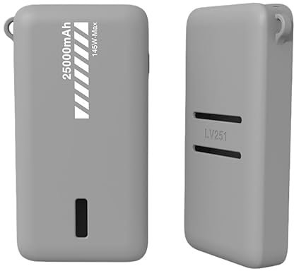 Funda protectora para batería externa UGREEN de 25000 mAh y 145 W, funda de silicona a prueba de polvo con almacenamiento de cable de carga, funda a prueba de golpes para accesorios de cargador