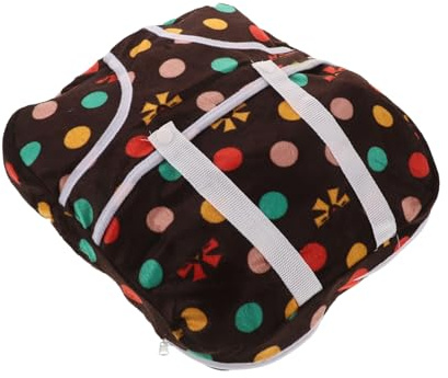 MOLUCKFU Puppenrucksack Mini Schultasche aus Strapazierfähigem Niedliches Mini Haus deko Accessoire Detailreiches Design für Puppenhaus und Kinderspielzeug