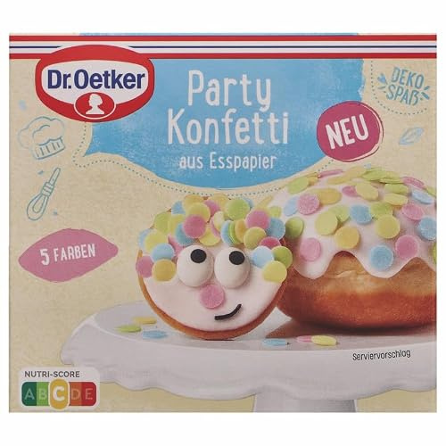 Dr. Oetker Party Konfetti Backdekor, 9 g