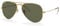 Ray-Ban Damen Aviator Sonnenbrille, Gold (001/58), 55 mm EU