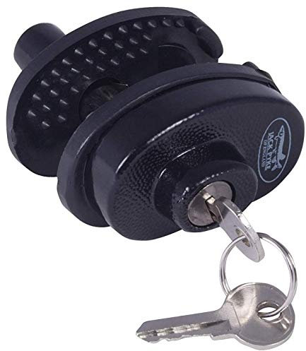 JACK PYKE Gun Trigger Safety Lock – Alloy Steel Keyed Firearm Lock for Rifles, Shotguns & Airguns – Rubber Panels, Quick Fit, Universal Design, 2 Keys, Black