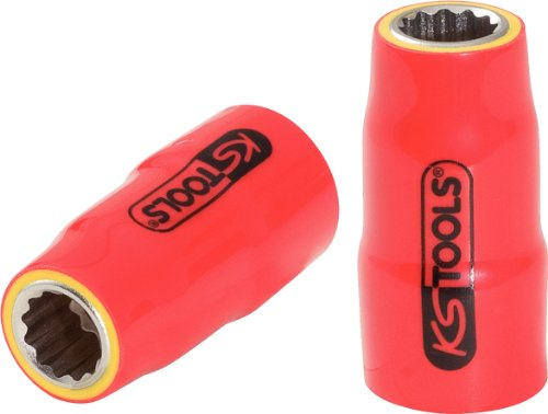 KS Tools 117.3839 3/8 Isolierte Stecknuss, 14mm