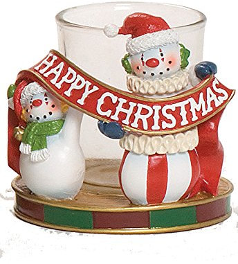 Yankee Candle, vassoio per candele, motivo: circo, Yellow, ICA600