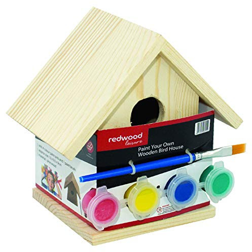 Redwood Leisure BB-BH290 Wooden Bird House - Wood