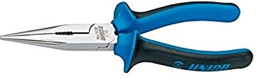 Unior Long Nose Pliers, Side Cutter/Pipe Grip,Straight 170 508/1BI