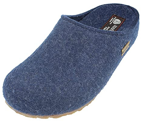 HAFLINGER Grizzly Michl Filzpantoffel Hausschuh mit Gummisohle