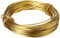 Merriway BH02242 Brass Number 1 Picture Wire, 6 Metres (19.5 feet), 6 kg (13 lb) Breakweight