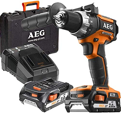 Aeg - Bs 18-202c bl 18v trapano 2,0ah leggere