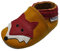 Mejale Weiche Sohle Leder Babyschuhe Lauflernschuhe Krabbelschuhe Kleinkind Kinderschuhe Hausschuhe Karikatur Fuchs(12-18 Monate, braun, L)