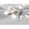 murando - Papier peint panoramique nature 400x280 cm - Revêtement mural décoration pour chambre salon - Design moderne - Beige gris - Fleurs lys plantes modernes texture fond b-C-0203-a-a