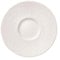 Villeroy & Boch Manufacture Rock Plato para taza Porcelana Premium, Blanco, 17 cm