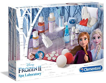 Clementoni- Frozen 2-Spa Laboratory Gioco Scientifico, Multicolore, 18523