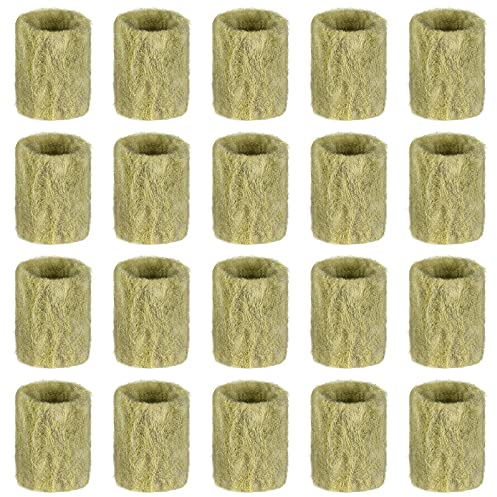 Cabilock 20Pcs Cubes Hydrokultur Wachsen Media - Herstellung Starter Stecker Wachsen Würfel Perfekte für Stecklinge Saatgut Ausgangs Hydrokultur