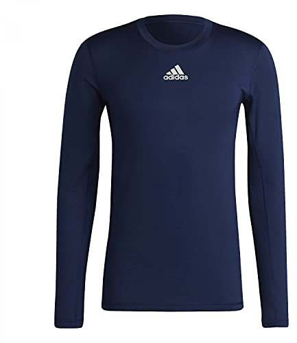 Adidas Mens TF LS TOP CR M Sweatshirt, Team Navy Blue, L