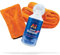detailmate Auto Wasch- und Trockenset: Dr. Wack A1 Speed Shampoo - Autoshampoo 500ml + Mikrofaser Präzisionshandschuh Orange + Nuke Guys Gamma Dryer XXL für die optimale Handwäsche