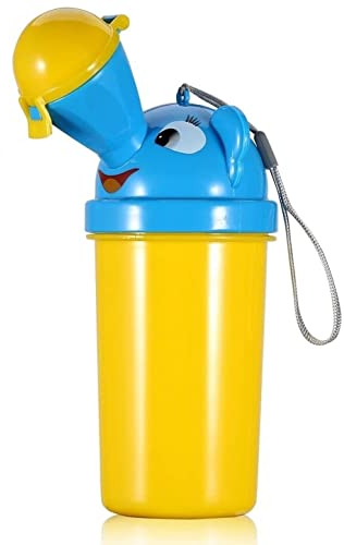KOMUNJ Portable Baby Child Potty Urinal Emergency Toilet for Camping, Car Travel, Outside, Park and Kid Toddler Potty Pee Training, boy