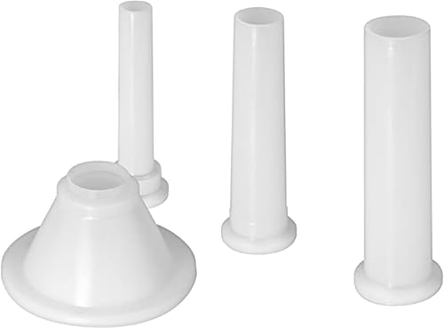 WOLFCUT Wurstfüller aus Kunststoff 3-er Satz, Kompatibel/Ersatz mit Fleischwolf Jupiter 882