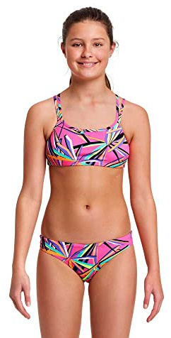 Funkita Bikini Mädchen Blade Stunner chlorbeständig, Kinder Größen:152