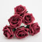 Italian Options Colourfast Artificial Foam Rose Flowers Wedding Bouquet, 5cm, Scarlet