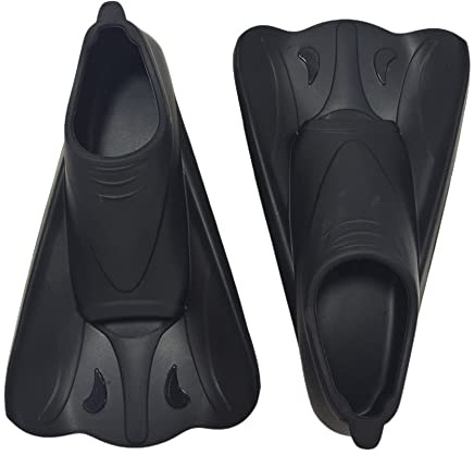 ENEN Pinne Corte da Nuoto e Snorkeling, Pinne Nuoto Piscina Pinne da Snorkeling per Adulti e Bambini per Apnea Immersioni e Snorkeling