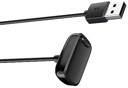 TUCANA Charge Cable Compatible for Fitbit Charge 6 / Charge 5 /Luxe, Smartwatch Replacement USB Charging Dock Stand for Charge 6 / Charge 5 / Luxe, 1.6 FT (Pack of 1)