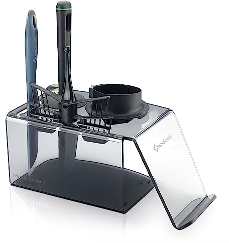 Wundermix – WunderKeeper® Rangement pour accessoires Thermomix (TM6, TM5, TM31) • Porte-ustensiles avec support tablette/téléphone • Organisateur d’ustensiles de cuisine