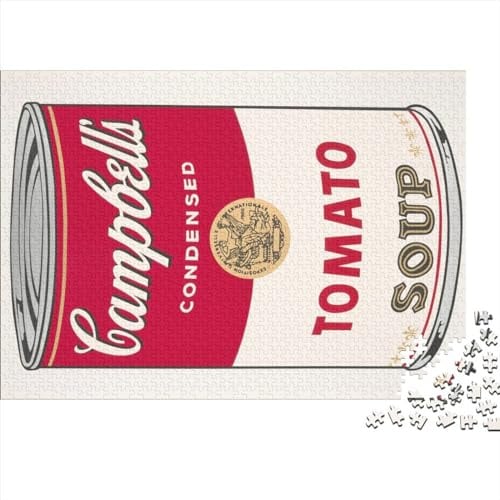 Andy Warhol Puzzle 1000 Teile,Puzzles Für Erwachsene,Impossible Puzzle, Geschicklichkeitsspiel Für Die Ganze Familie, Puzzle Farbenfrohes