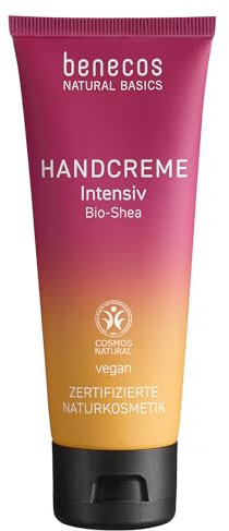 benecos Natural Basics - Handcreme Intensiv - Bio-Shea - 75ml - vegan - derm. getestet