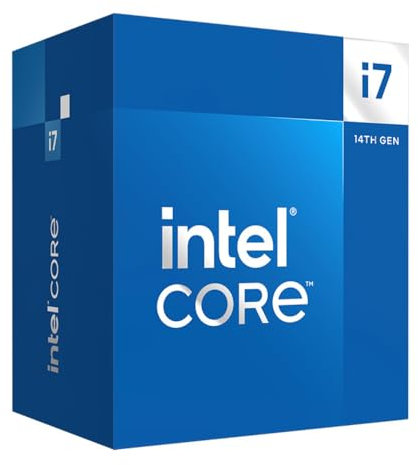 Intel Core i7-14700 Processeur de bureau 20 cœurs (8 cœurs P + 12 cœurs E) jusqu'à 5,4 GHz