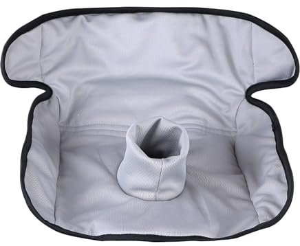 Hisprout 360 Comfort Universal Kindersitz Protektor Pad für Töpfchen Training,Windel Lecks für Toilettentraining,Fit Alle Größen Autositze(Gray)