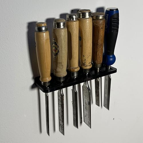 Wandhalterung für Stechbeitel Halter Halterung Stemmeisen Stemmbeitel