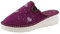 JOMIX Fliz Schuhe Damen Winter Hausschuhe mit Fußbett Schuhe Warme Plüsch Fußbett Lammfell Gefüttert Pantoffeln Slippers Clogs Indoor (Dunkelrot, 40 EU, ITD2165)