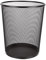 ASelected Grande poubelle ronde en métal pour chambre à coucher, salle de bain, bureau, maison, cuisine, 30 l