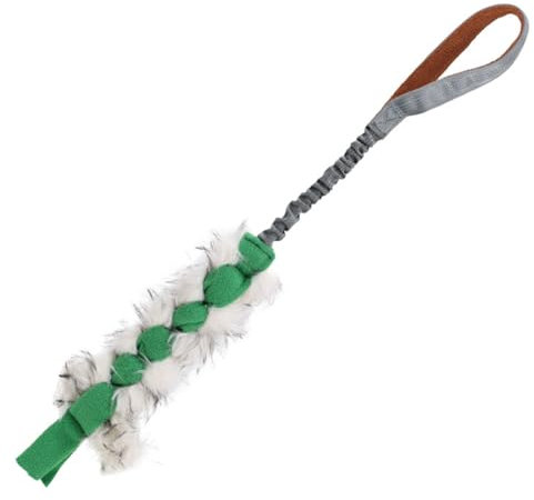 DONGKER Dog Tug Toy, Puppy Bungee Fleece Rope Toy for Small Medium Large Dogs Exercise & Interactive Play Games