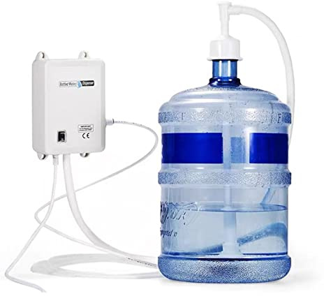 Flaschenwasserspender-Pumpensystem Wasserspenderpumpe mit 20-Fuß-Einzeleinlassrohr for Kühlschrank, Eismaschine mit hoher Effizienz(Double tube,110)
