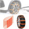 10 Stück Schneeketten Auto für Audi TT (FV3, FVP), Winterreifen Kette Auto Winter, Reifenkette, Reusable Anti Snow Chains