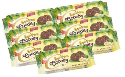 Coppenrath Banana Coooky 7 x 200 g Kakao-Bananen-Keks mit wei