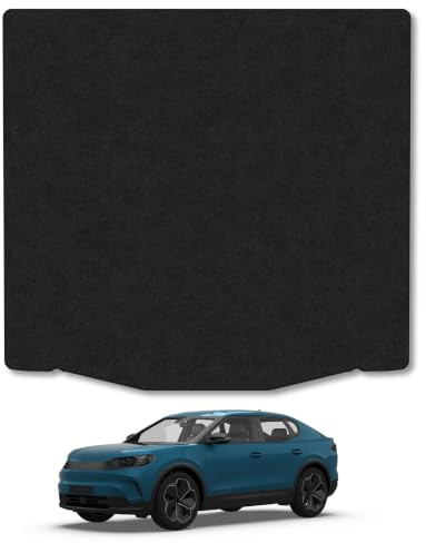 Ford Capri (2024+) Carpet Boot Mat | Black Edge Trim Tailored Fit Boot Liner Full Coverage Protection Accessories Easy Clean Anti Slip Made in the UK
