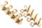 DIKACA 4l4r Tuning Keys for Mandolin Guitar Tuning Pegs Ferrules Screws Standard 25mm Spacing No Extra Tools