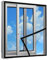 Fliegengitter Fenster – Mückenschutz mit starker Klebkraft & rückstandsloser Entfernung 50x90cm Schwarz
