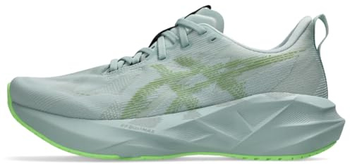 ASICS Men's NOVABLAST 5 Running Shoes, Cold Moss/Light Orange, 7.5 UK